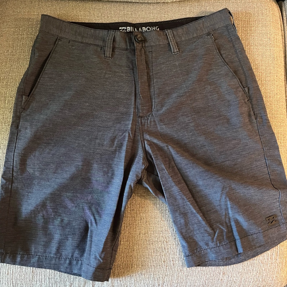 Blue Gray Billabong Men's Hybrid Shorts